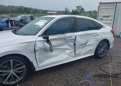 2022 Honda Civic Touring z USA, uszkodzony, nr VIN 2HGFE1F92NH314745